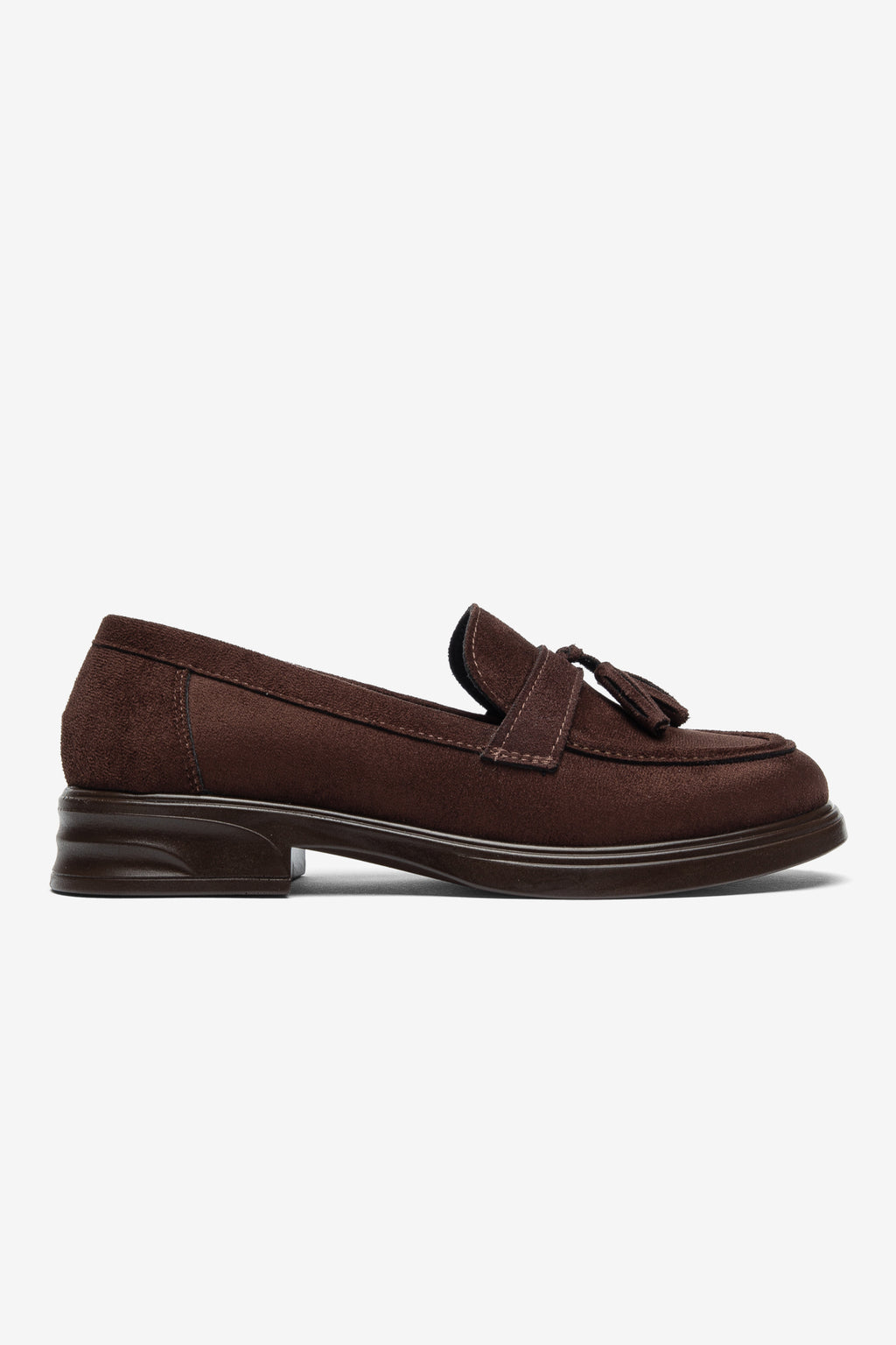 Kahverengi Püsküllü Mokasen Loafer