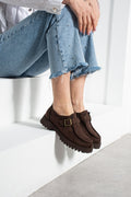 Kahverengi Ayakkabı Loafer Makosen Casual Ergonomik Rahat Yumuşak Taban Maskulen Ayakkabı